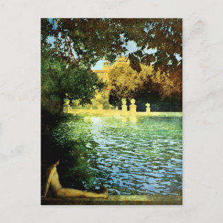 Cartão Postal Vintage Villas & Gardens: A Piscina