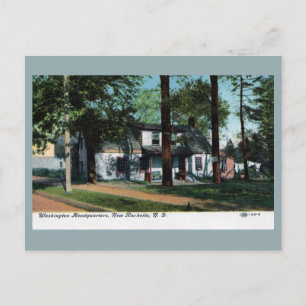 Cartão Postal Vintage Washington Sede Nova Rochelle NY