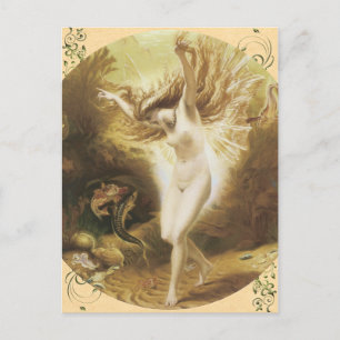 Cartão postal Vintage Water Faerie