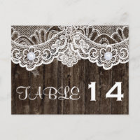 Vintage White Lace, velha mesa de casamento de mad