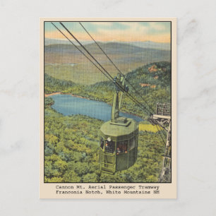 Cartão Postal Vintage White Mounains New Hampshire