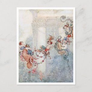 Cartão Postal Vintage William H. Robinson A Sweet Changling