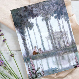 Cartão Postal Vintage William H. Robinson "Esvaziando nosso Bosm