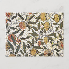 Cartão Postal Vintage William Morris Pomegranate