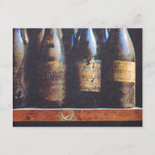 Cartão Postal Vintage Wine
