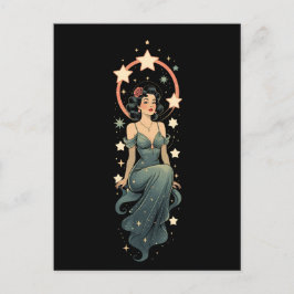 Cartão Postal Vintage Woman