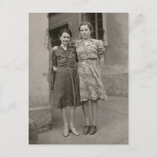 Cartão postal Vintage Women