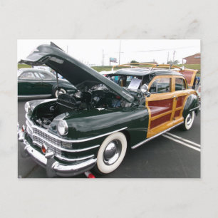 Cartão Postal Vintage woody