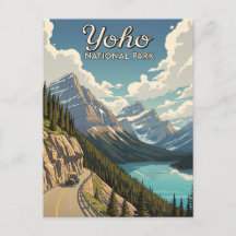 Vintage Yoho National Park Canadá