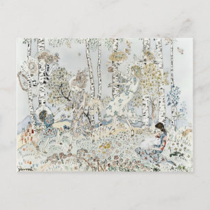 Cartão Postal Vintage Youthe por Jessie Marion King