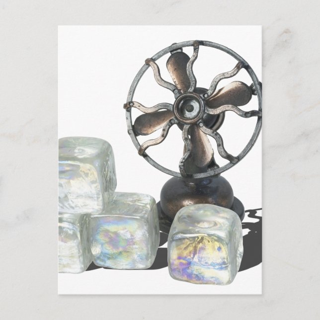 Cartão Postal VintageFanAndIce083114 copy (Frente)