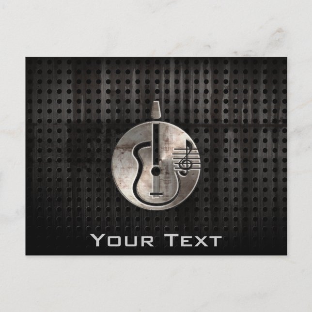 Cartão Postal Violão acústico robusto (Frente)