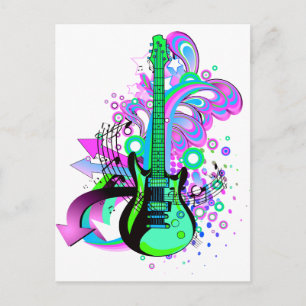 Cartão Postal Violão selvagem