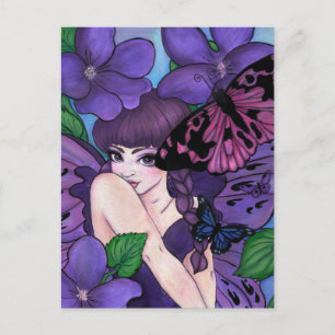 Cartão postal "Violet"