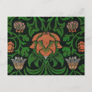 Cartão Postal Violet e Columbine, William Morris