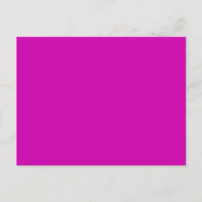 Cartão Postal Violeta Vermelho Bonito (Frente)