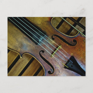 Cartão Postal Violino
