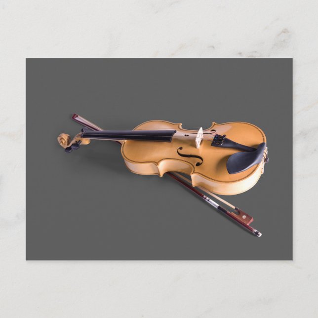 Cartão Postal Violino (Frente)