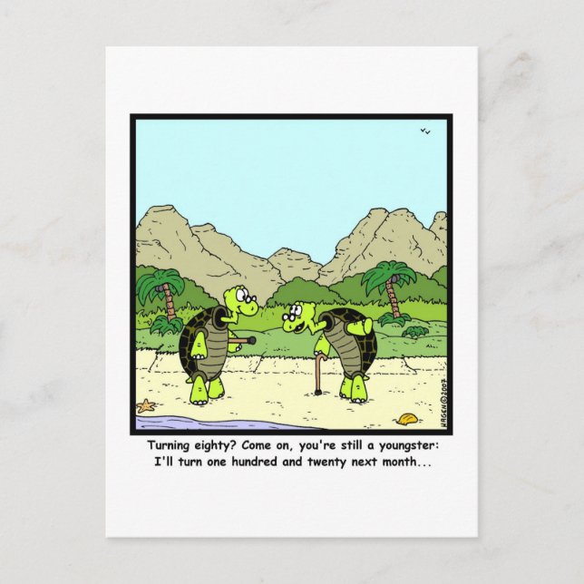 Cartão Postal Virando 80 (Frente)