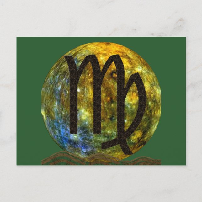 Cartão Postal Virgem (Frente)