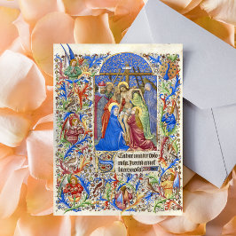 Cartão Postal Virgem de Crucificação Mary Emprestou Sexta-Feira