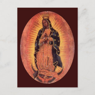 Cartão Postal Virgem de Guadalupe