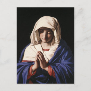 Cartão Postal Virgem Maria