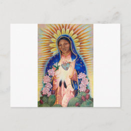 Cartão Postal Virgem Maria - Nossa Senhora de Guadalupe