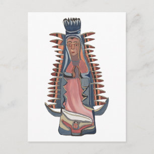 Cartão Postal Virgem Virgem Maria Nossa Senhora de Guadalupe pin