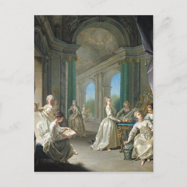 Cartão Postal Virgens Modernas, 1728 (Frente)