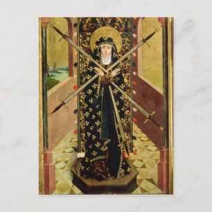 Cartão Postal Virgin de sete amarguras do altar da abóbada, 149