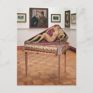 Cartão Postal Virginais, pintadas por Roger Fry