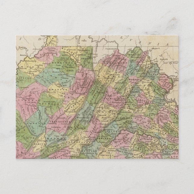 Cartão Postal Virgínia (Frente)