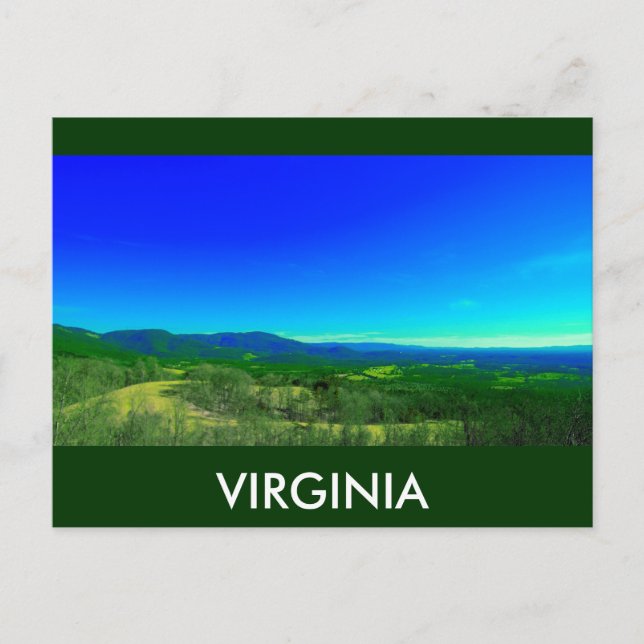 CARTÃO POSTAL VIRGINIA (Frente)