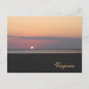 Cartão Postal Virginia Beach, de manhã