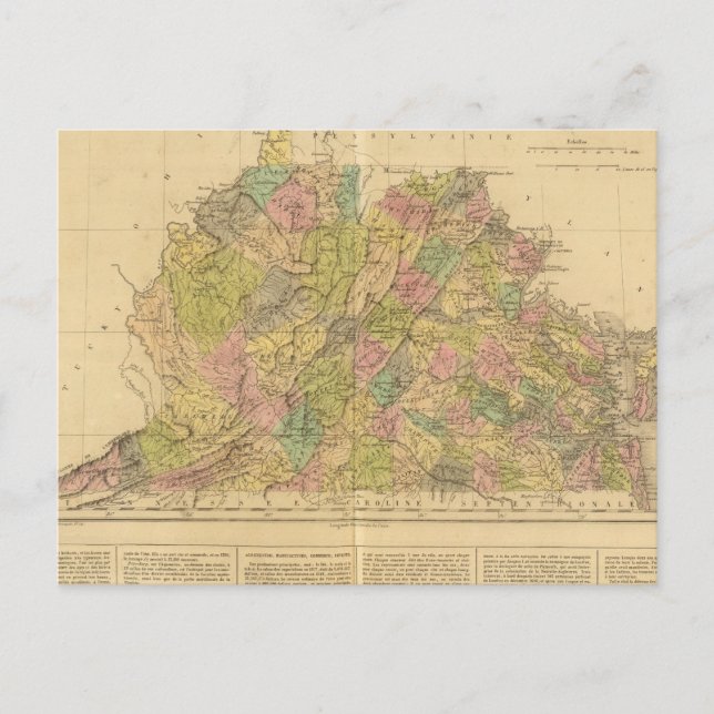 Cartão Postal Virginia EUA (Frente)