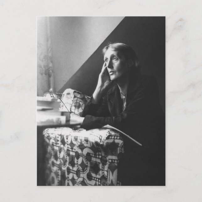 Cartão Postal Virginia Woolf (Frente)