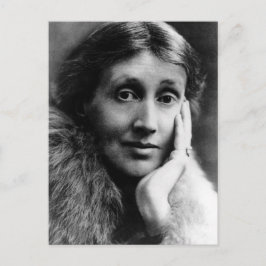 Cartão Postal Virginia Woolf Portrait