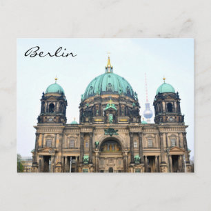 Cartão Postal Visão da Catedral de Berlim (Berliner Dom)
