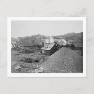 Cartão Postal Visão da fábrica de mineração "Homestake Works