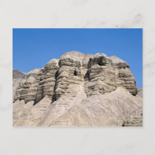Cartão Postal Visão das Cavernas de Qumran