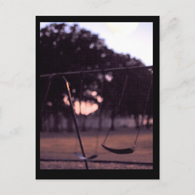 Cartão Postal VISÃO DE Swings Da Lua NORMAN (Frente)