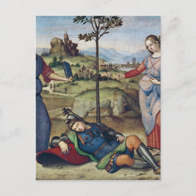 Cartão Postal Visão de um Cavaleiro, c.1504 (Frente)