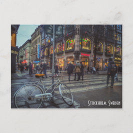 Cartão Postal Visão dinâmica de Estocolmo, Suecia