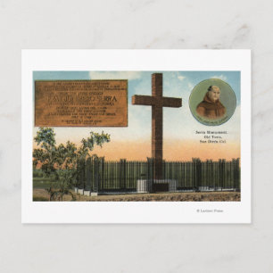 Cartão Postal Visão do Monumento Serra, Cidade Antiga de San Di