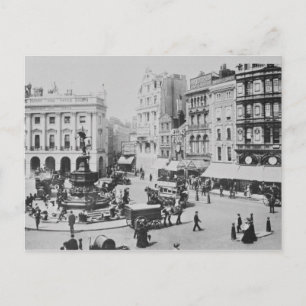 Cartão Postal Visão do Piccadilly Circus, c. 1900
