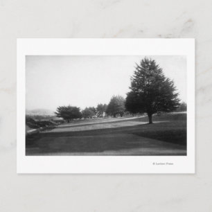 Cartão Postal Visão Dourada do Lago Fairway na Olimpiadas