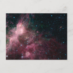 Cartão Postal Visão em Infravermelho Mostrando o Nascimento e Mo