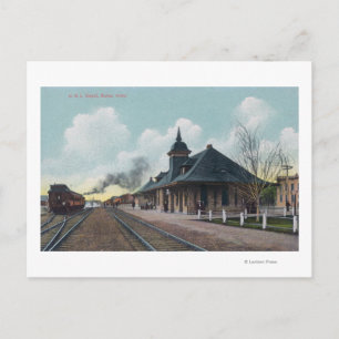 Cartão Postal Visão Exterior da Boise do Depósito OSL, ID