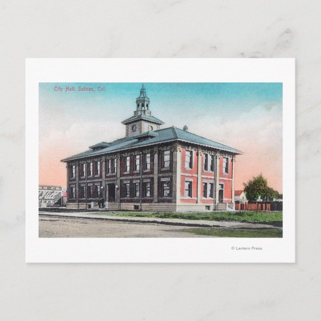 Cartão Postal Visão Exterior da Câmara Municipal de Salinas, AC (Frente)